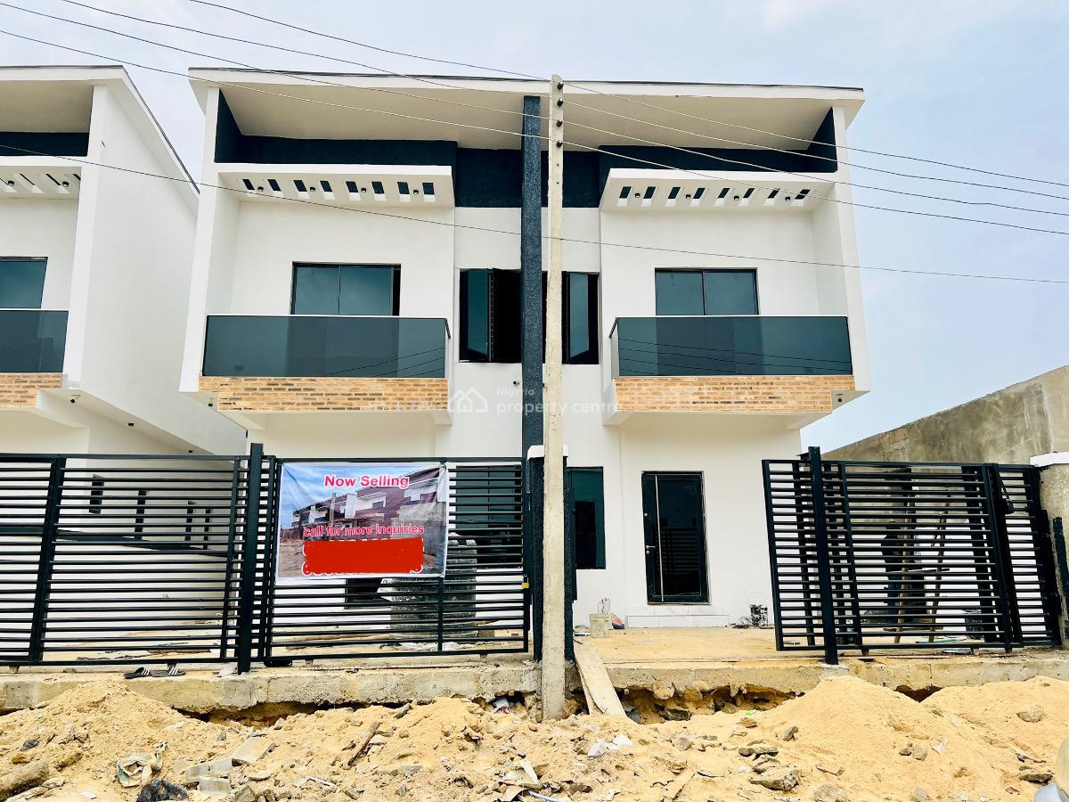 Newly Built 4 Bedroom Duplex with Bq, Lekki Scheme 2, Abraham Adesanya Ajah, Ajah, Lagos, Semi-detached Duplex for Sale