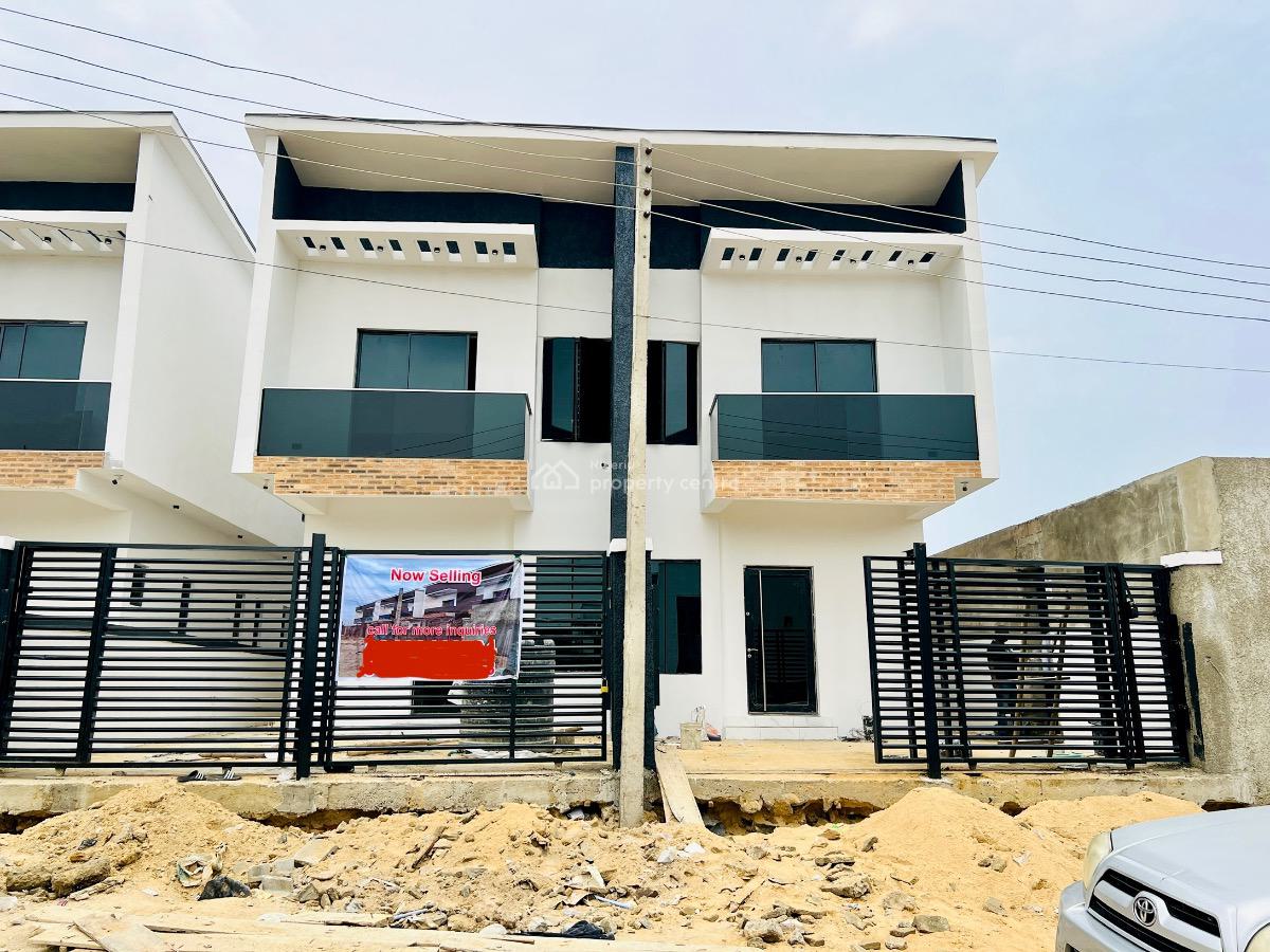 Newly Built 4 Bedroom Duplex with Bq, Lekki Scheme 2, Abraham Adesanya Ajah, Ajah, Lagos, Semi-detached Duplex for Sale