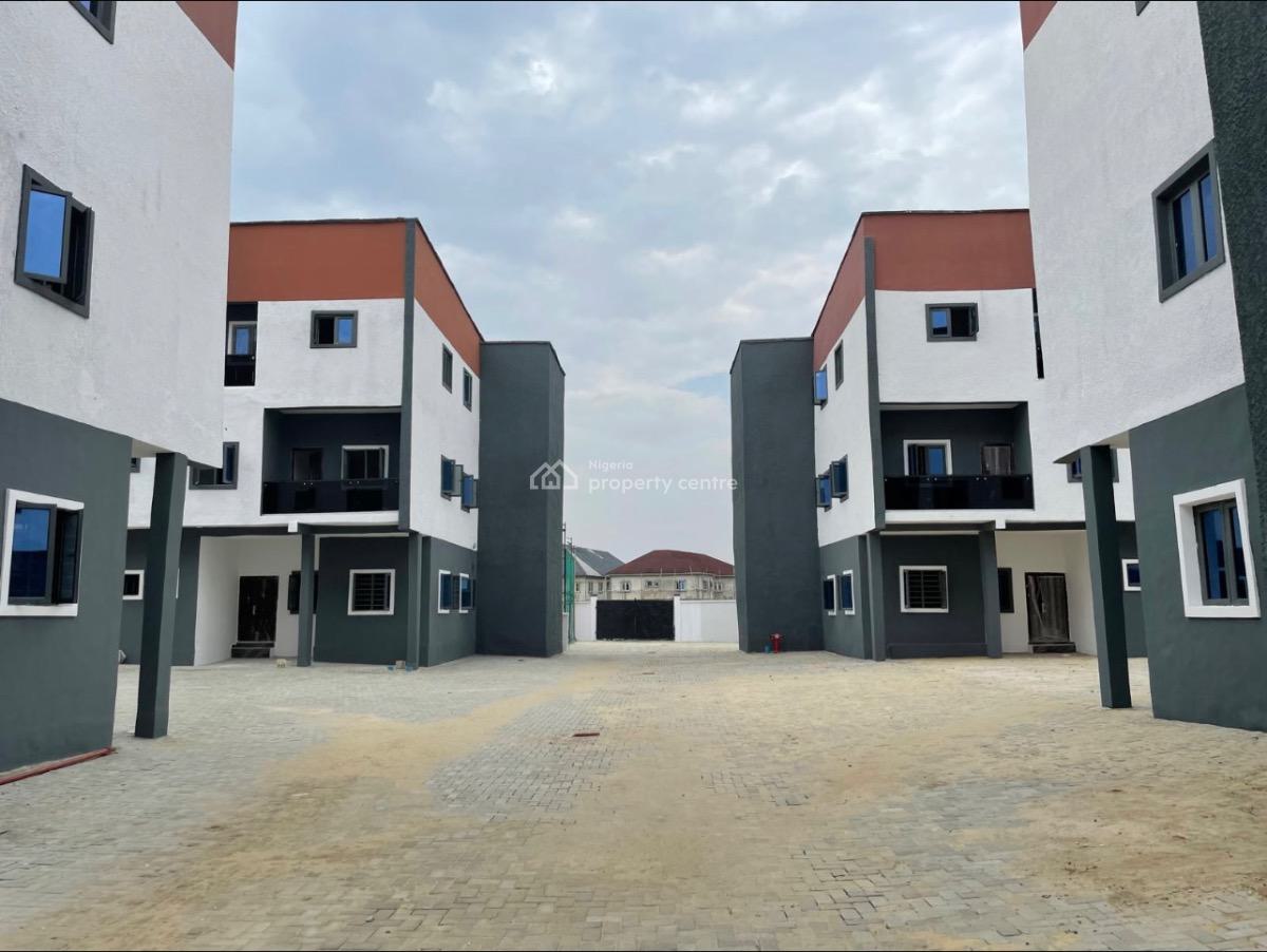 28 Units of  4 Bedroom Terrace and Apartments, Sangotedo Monastery Road By Shoprite, Ajah, Lagos, Terraced Duplex for Sale