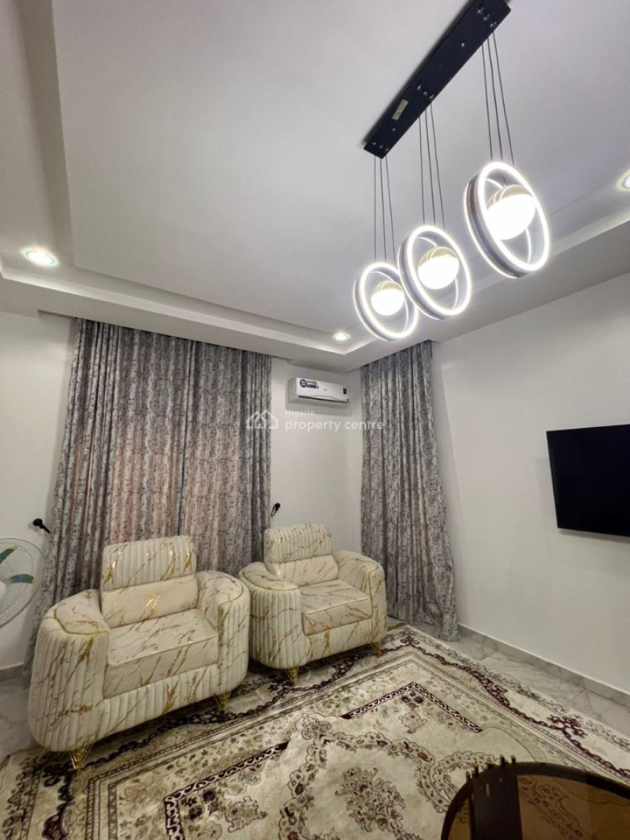 Fully Furnished 4 Bedroom Semi Detached Duplex with 1room Bq, Katampe Extention Abuja Diplomatic Zone, Katampe, Abuja, Semi-detached Duplex for Rent