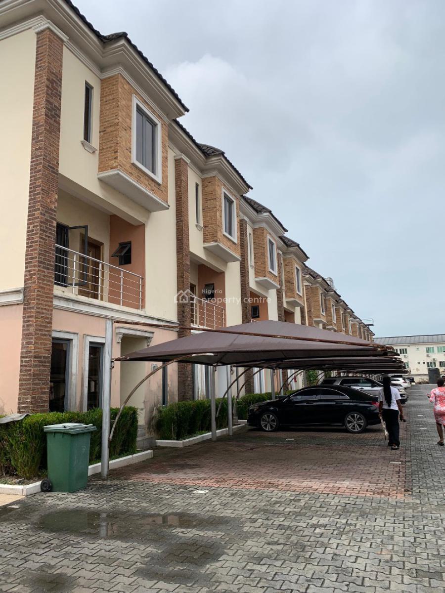 4 Bedroom Terrace Duplex, Chevron, Lekki, Lagos, Terraced Duplex for Rent