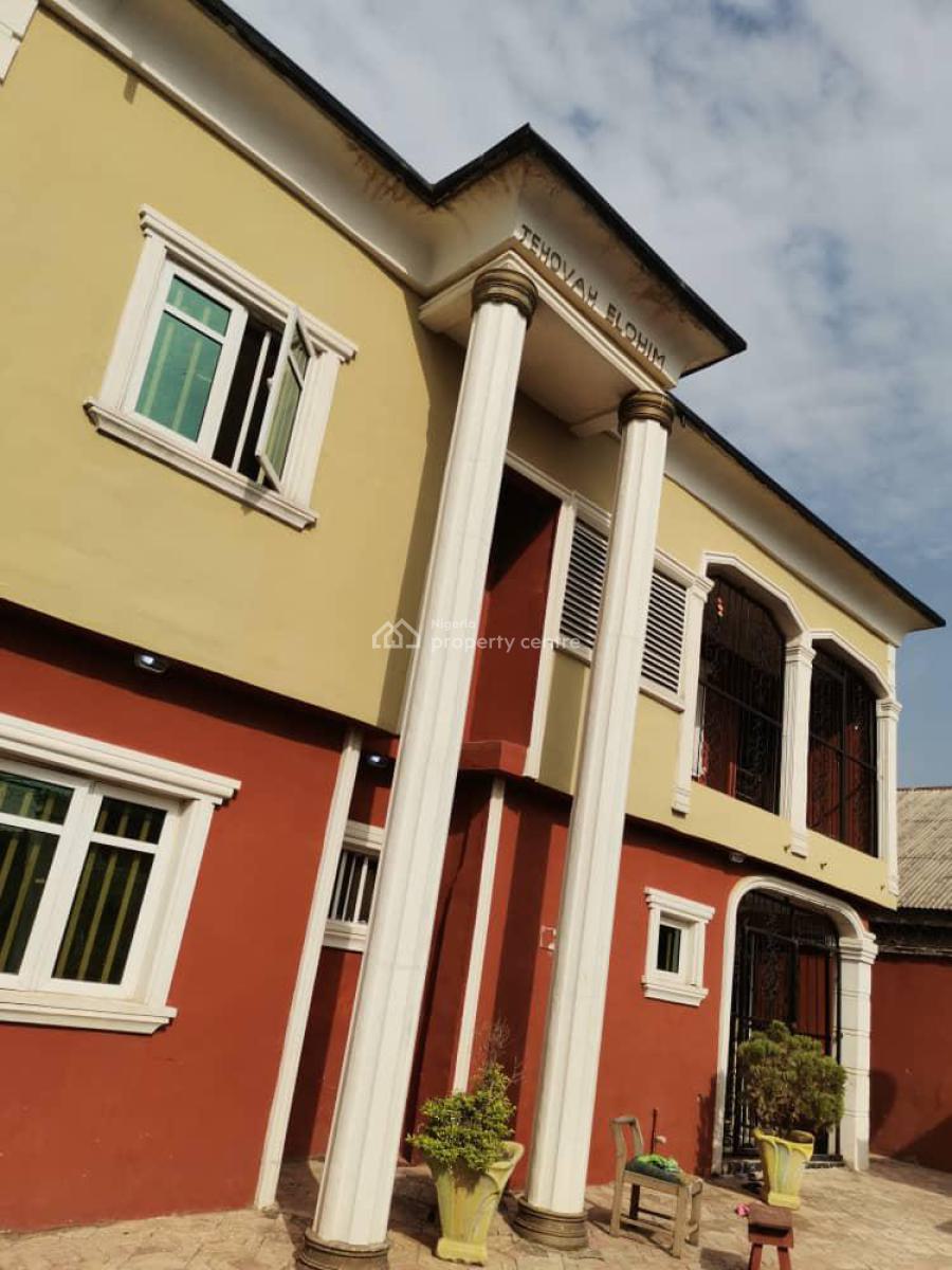 4 Bedroom Duplex with 2 Sitting Room Available in a Good Location, Ekoro, Command Road, Abule Egba, Agege, Lagos, House for Sale