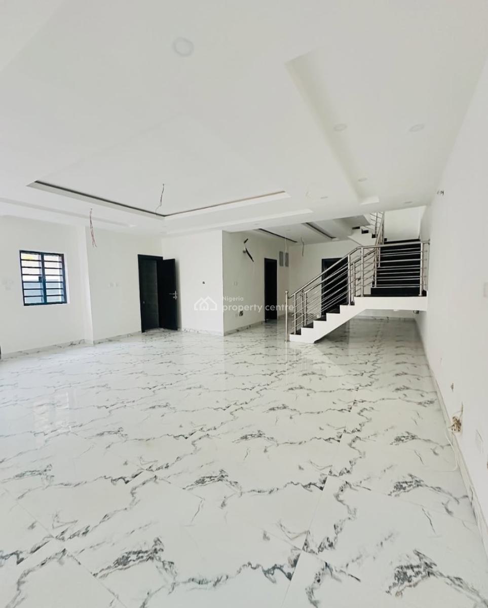 Deluxe 4 Bed Semi Detached Duplex with Bq, in an Estate, Gbagada, Lagos, Semi-detached Duplex for Sale