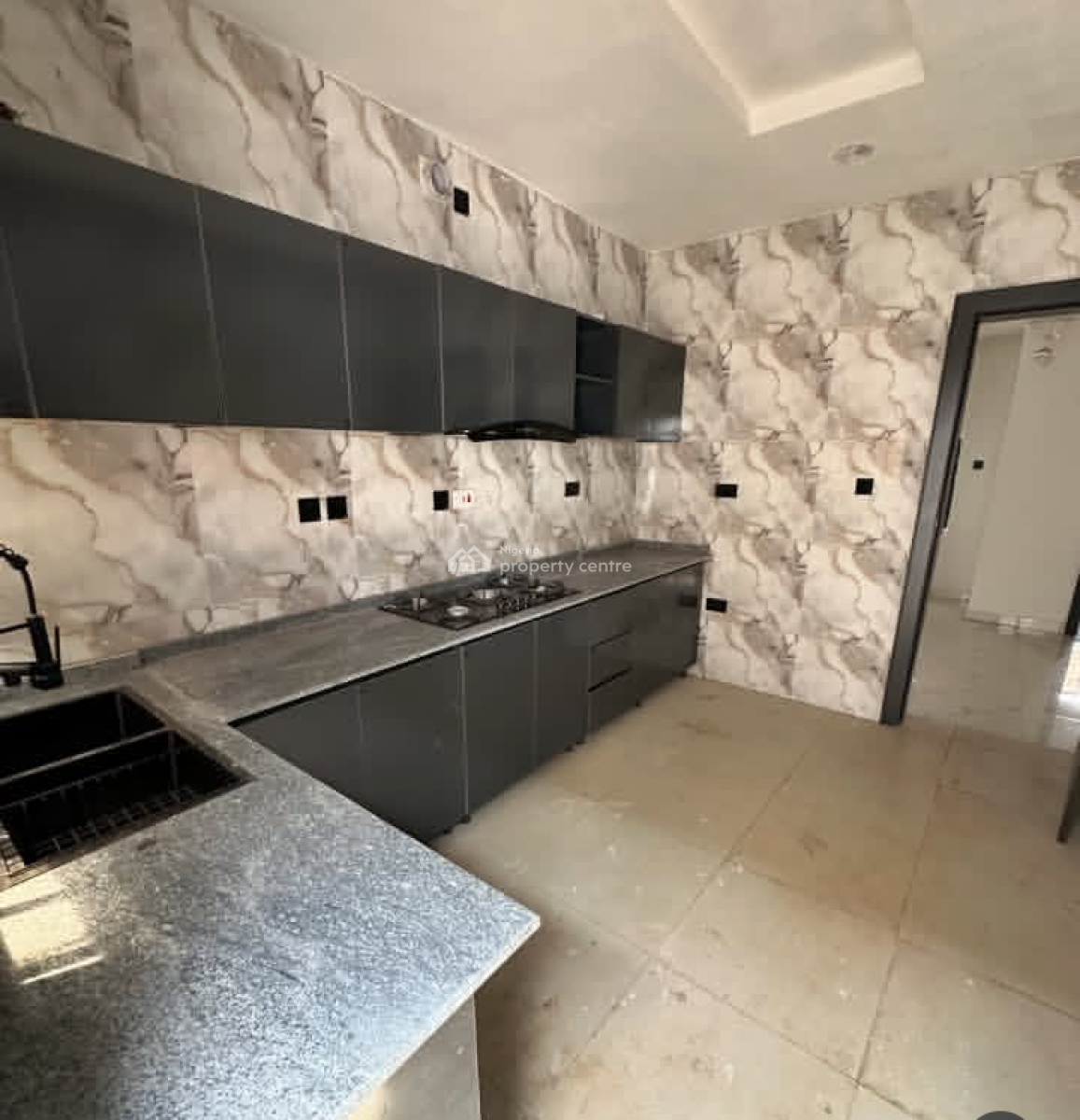 New 3 Bedroom Bungalow, 2 Rooms Bq & Gate House, (tarred Roads), Lokogoma District, Abuja, Detached Bungalow for Sale