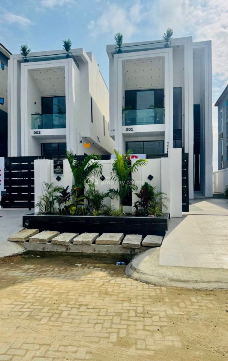 Contemporary Well Built 5 Bedroom Fully Detached Duplex with Pool, This Property Will Blow Your Mind!  Secured Estate  (chevrontoll Gate), Lekki, Lagos, Detached Duplex for Sale