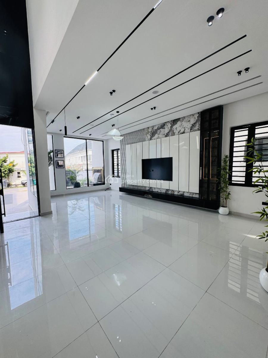 Contemporary Well Built 5 Bedroom Fully Detached Duplex with Pool, This Property Will Blow Your Mind!  Secured Estate  (chevrontoll Gate), Lekki, Lagos, Detached Duplex for Sale