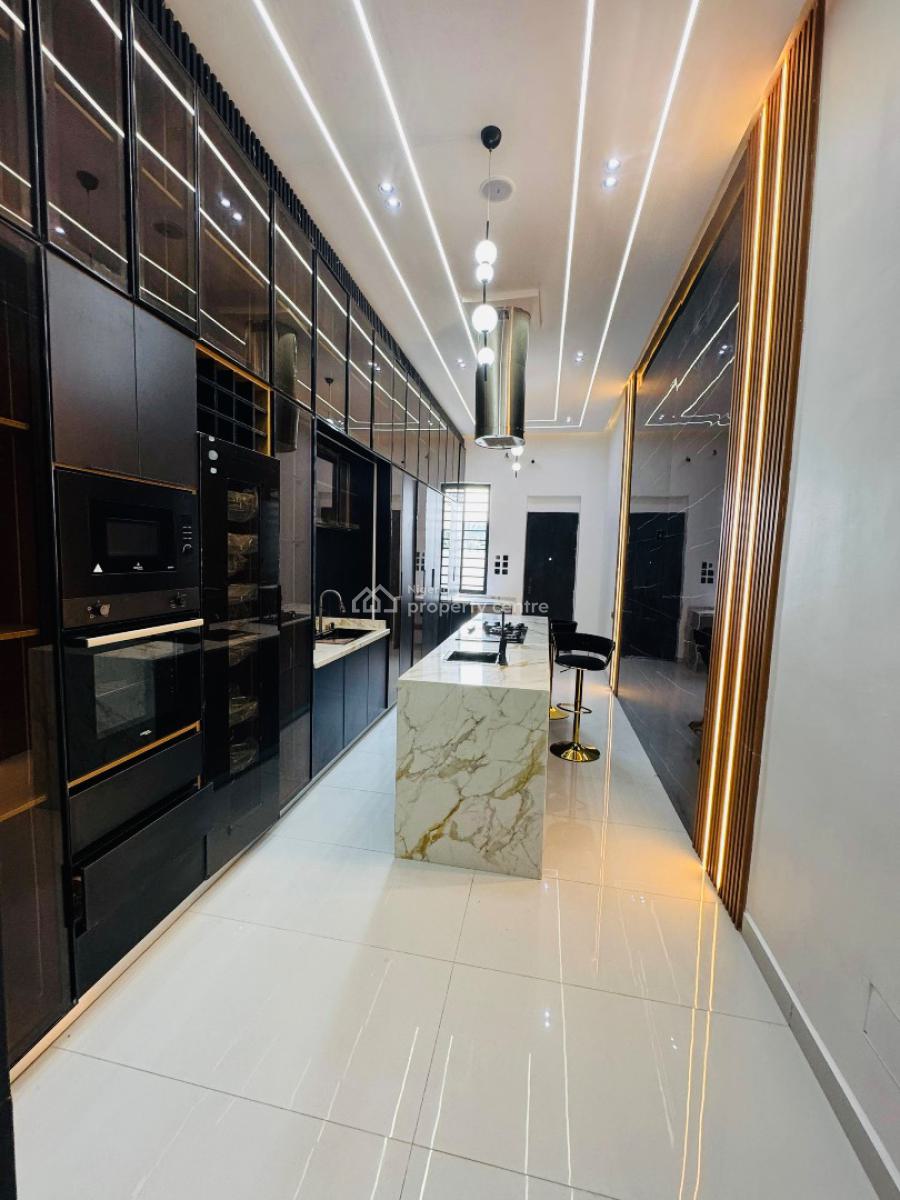 Contemporary Well Built 5 Bedroom Fully Detached Duplex with Pool, This Property Will Blow Your Mind!  Secured Estate  (chevrontoll Gate), Lekki, Lagos, Detached Duplex for Sale