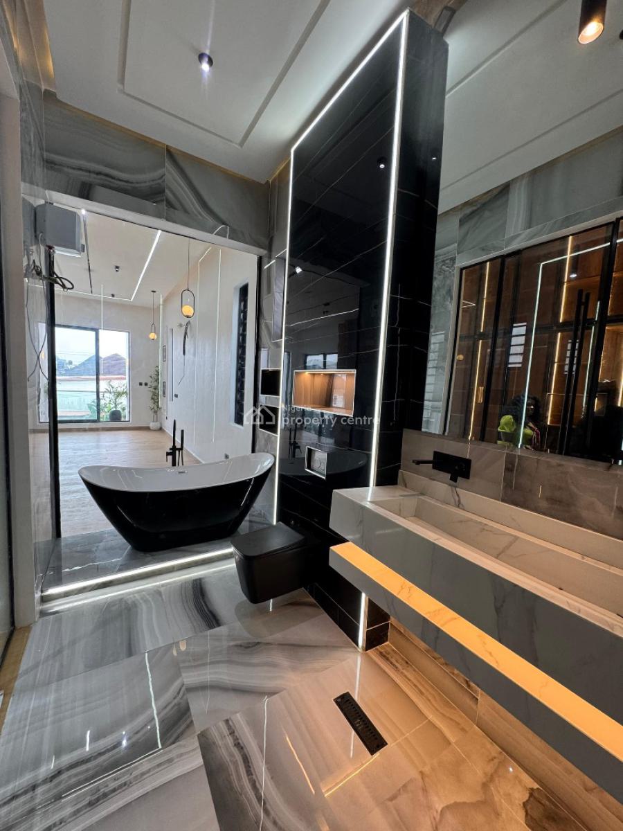 Contemporary Well Built 5 Bedroom Fully Detached Duplex with Pool, This Property Will Blow Your Mind!  Secured Estate  (chevrontoll Gate), Lekki, Lagos, Detached Duplex for Sale