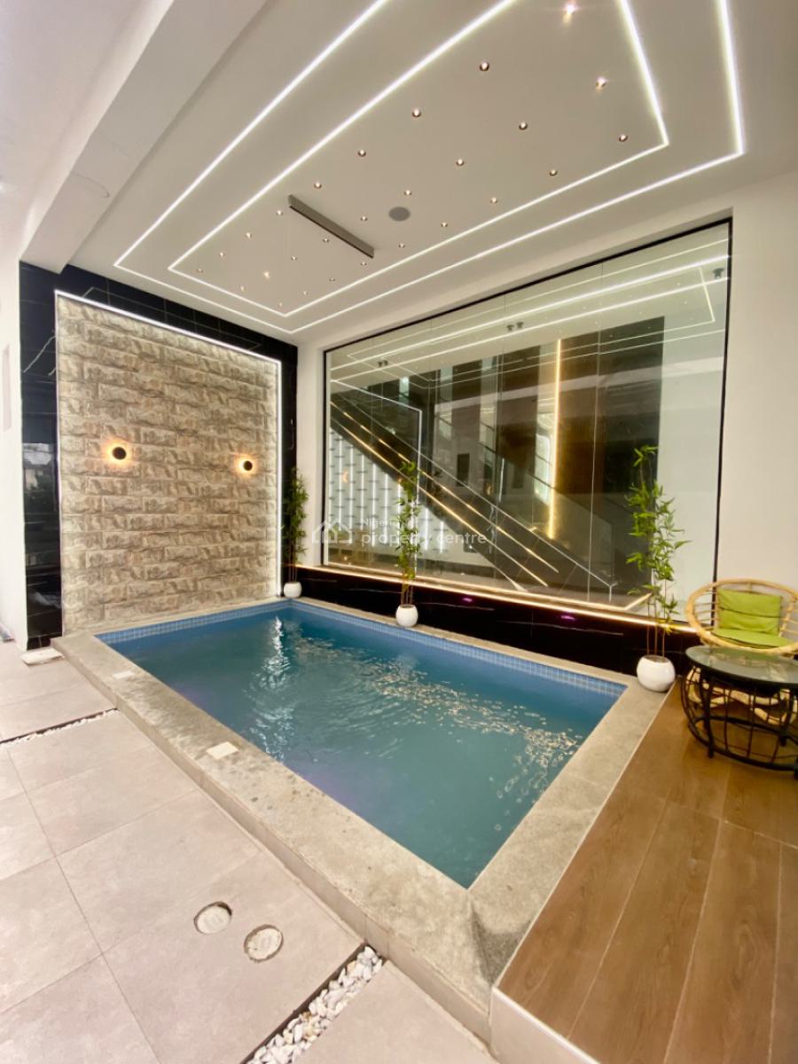 Contemporary Well Built 5 Bedroom Fully Detached Duplex with Pool, This Property Will Blow Your Mind!  Secured Estate  (chevrontoll Gate), Lekki, Lagos, Detached Duplex for Sale