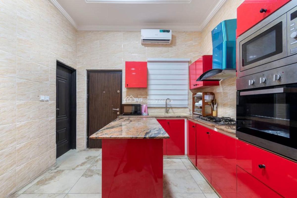 Unfurnished Or Furnished Semi Detached Duplex with a Room Bq, Chevron, Suitable for All Commercial Use, Lekki, Lagos, Semi-detached Duplex for Rent