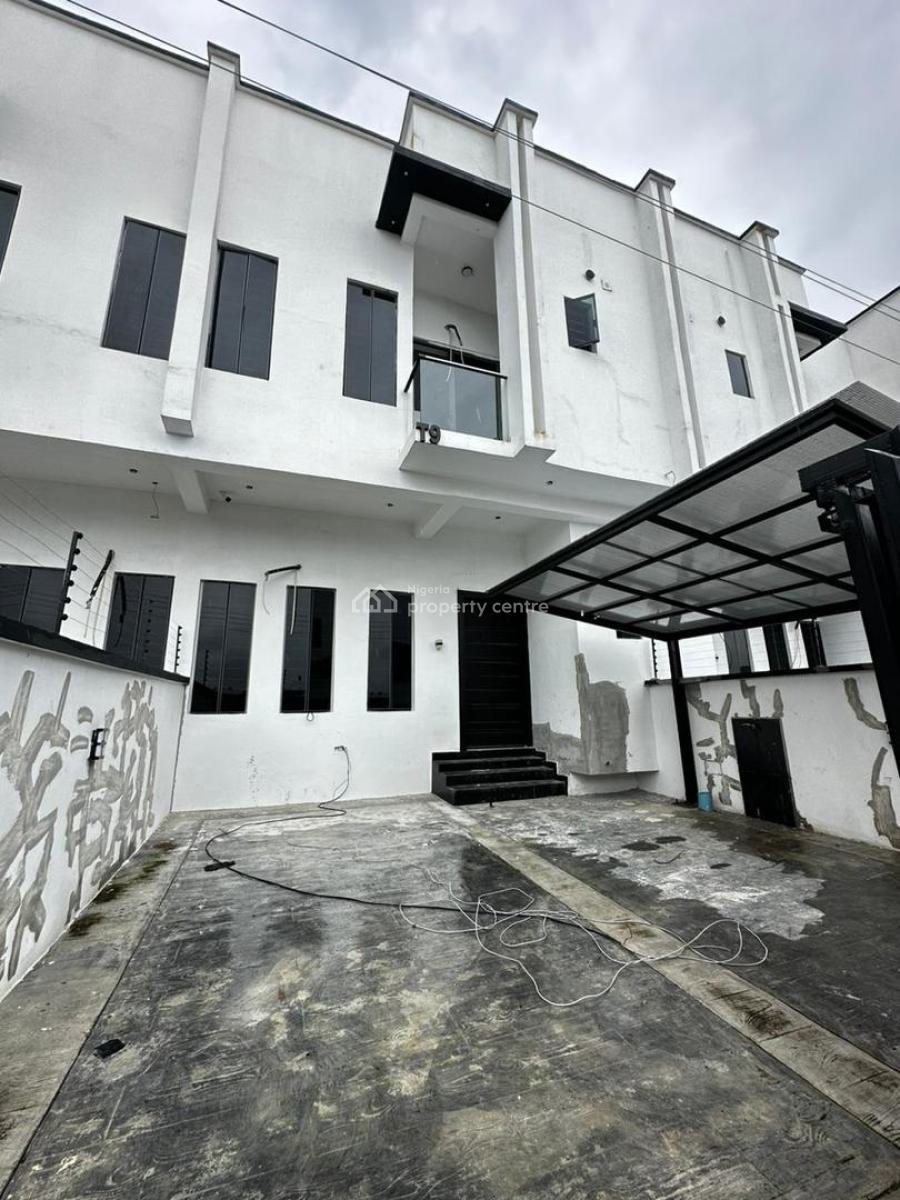 3 Bedroom Self Compound Terrace  with Bq, General Paint Abraham Adesanya, Ajah, Lekki, Lagos, House for Rent