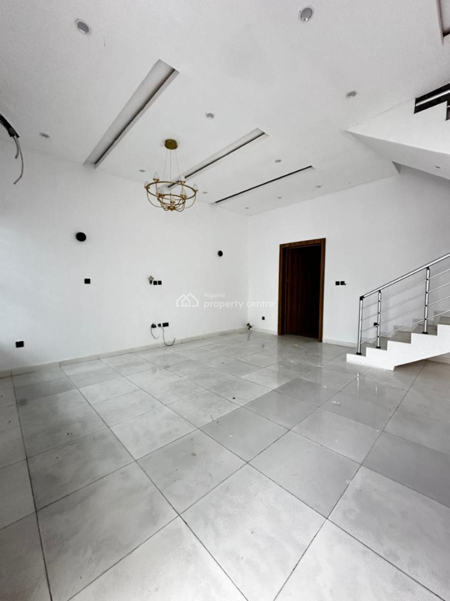 Beautiful 3 Bedroom Self Compound Terrace  with Bq, General Paint, Abraham Adesanya, Ajah, Lagos, Terraced Duplex for Rent