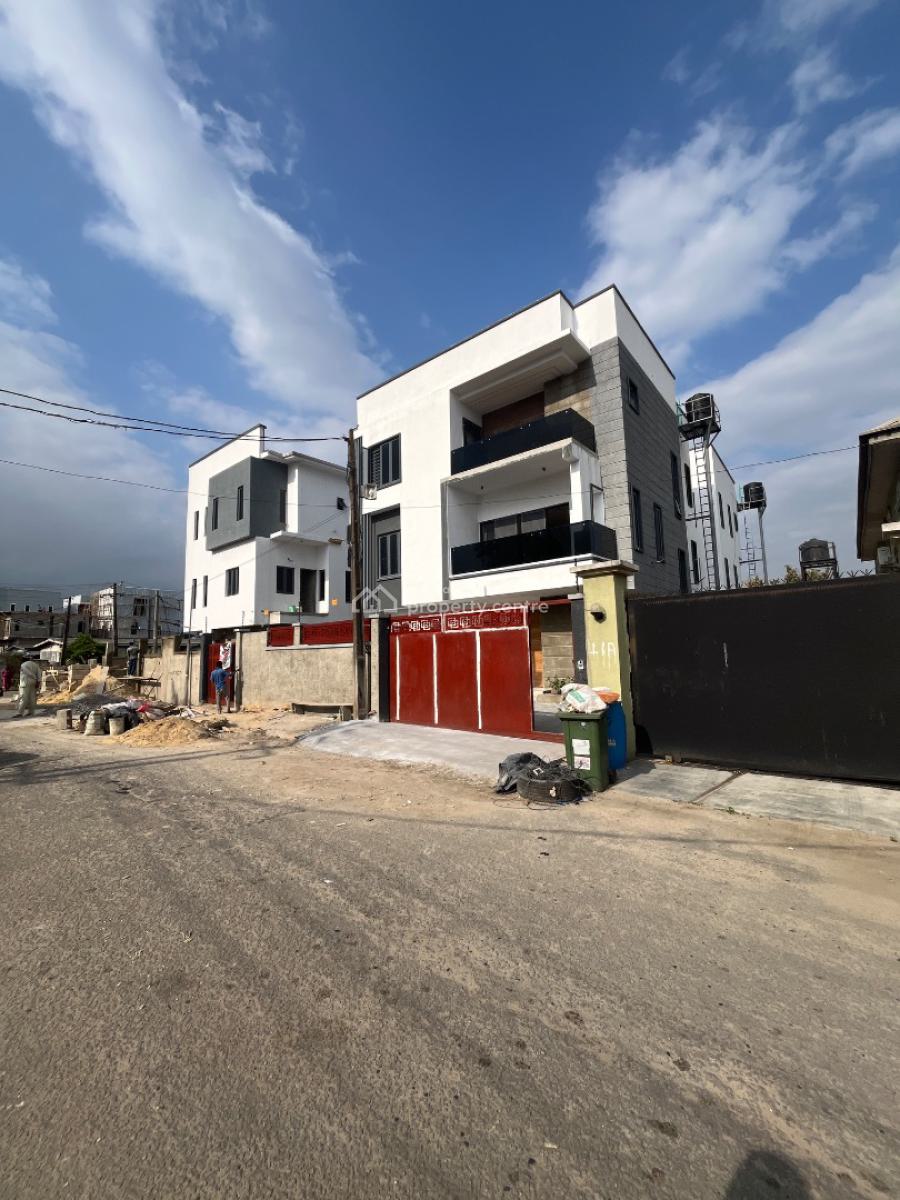 Deluxe 5 Bed Detached Duplex with Cinema Room & a Staff Room, in an Estate, Adeniyi Jones, Ikeja, Lagos, Detached Duplex for Sale