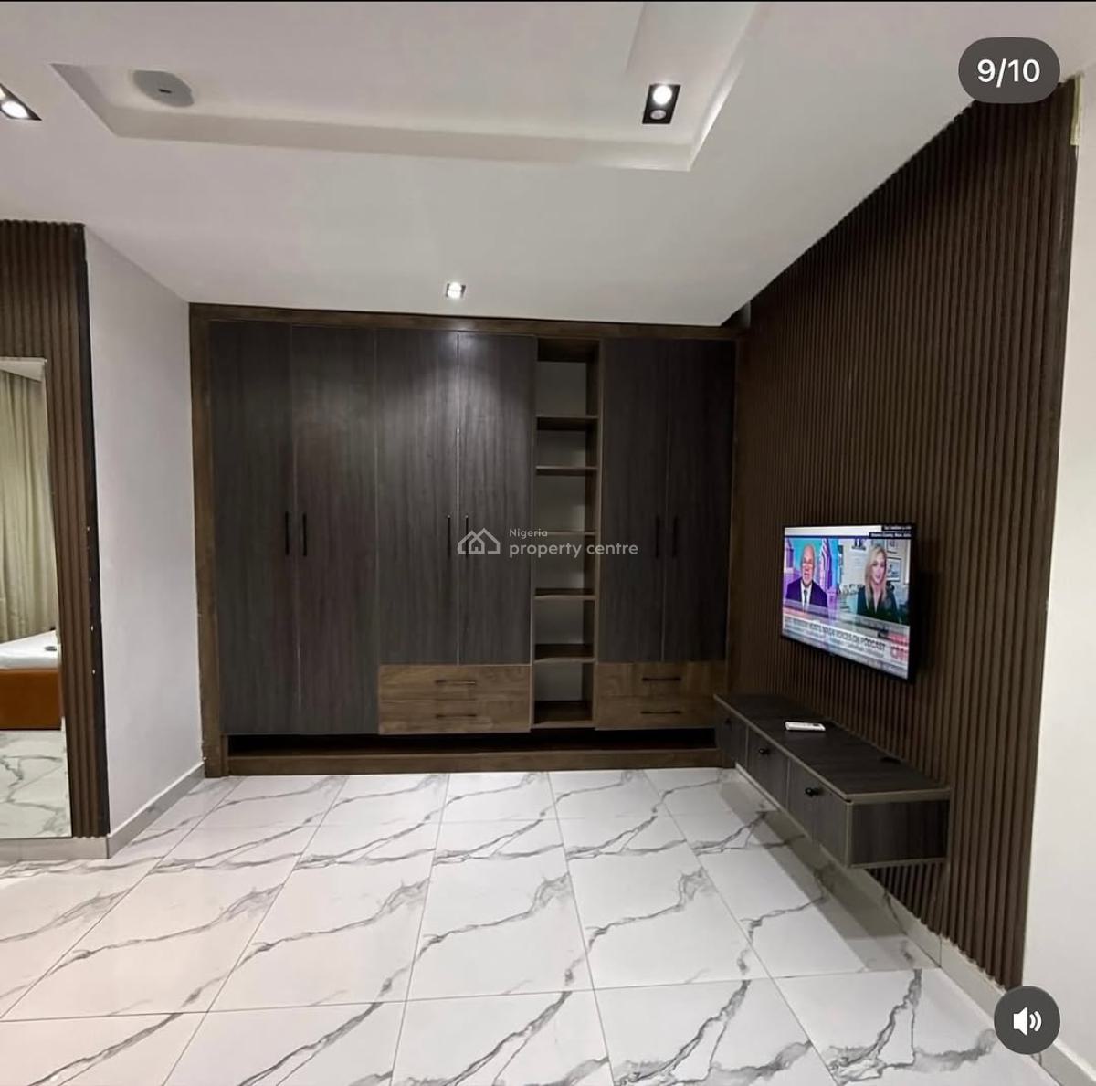 Brand New 4 Bedroom Serviced & Furnished Duplex,pool, Gym, Tarred Road, Serene Neighborhood, Katampe (main), Katampe, Abuja, Terraced Duplex for Rent