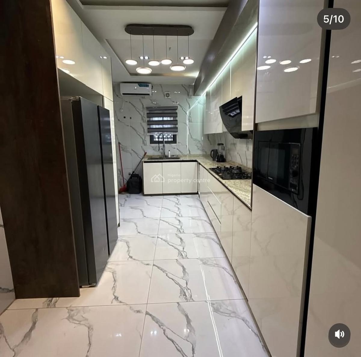 Brand New 4 Bedroom Serviced & Furnished Duplex,pool, Gym, Tarred Road, Serene Neighborhood, Katampe (main), Katampe, Abuja, Terraced Duplex for Rent