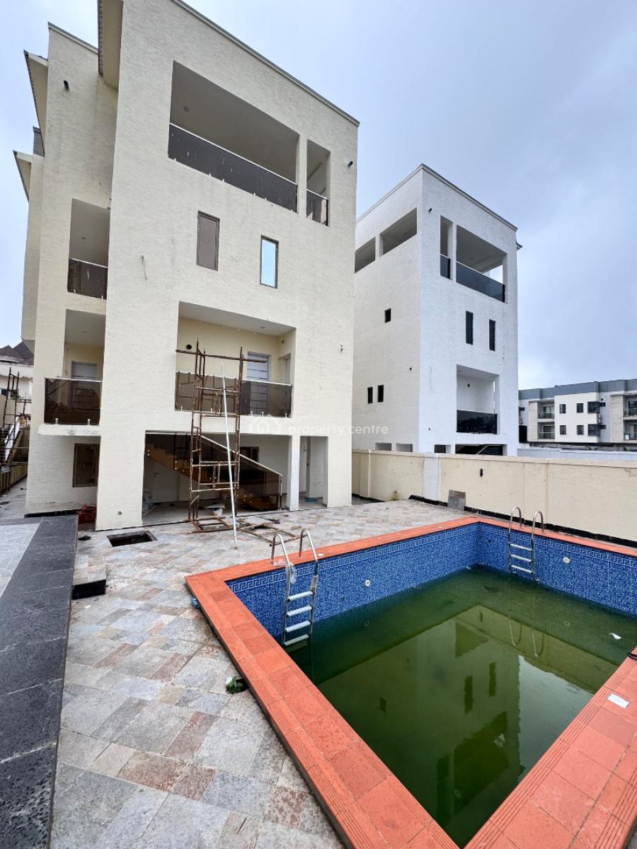 Sleek Designed & Iconic 6beds Duplex with Swimming Pool, Off Mallam Nasir El Rufai Way, Guzape District, Abuja, Detached Duplex for Sale