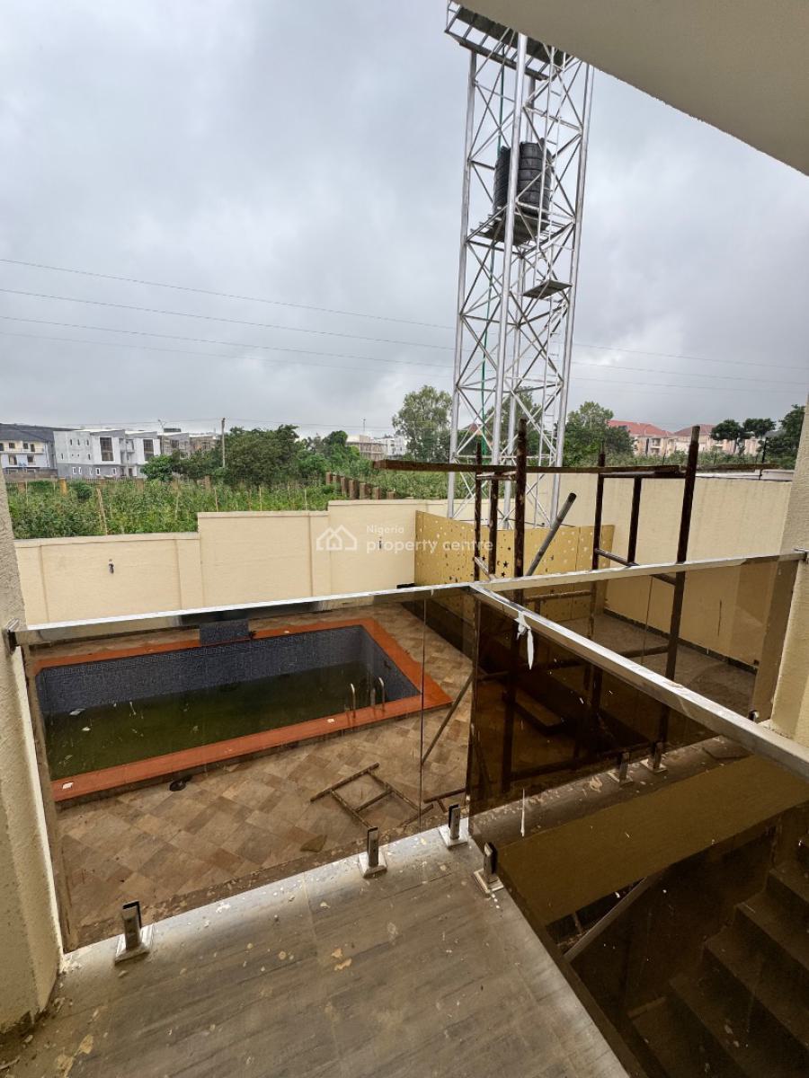 Sleek Designed & Iconic 6beds Duplex with Swimming Pool, Off Mallam Nasir El Rufai Way, Guzape District, Abuja, Detached Duplex for Sale