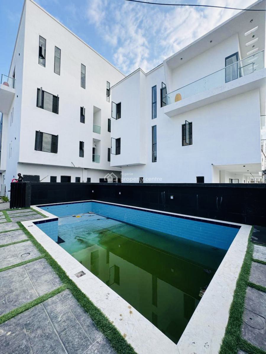Contemporary 4 Bedroom Terrace Duplex with Great a Finishing, Gym Pool, Ikate, Lekki, Lagos, Terraced Duplex for Sale