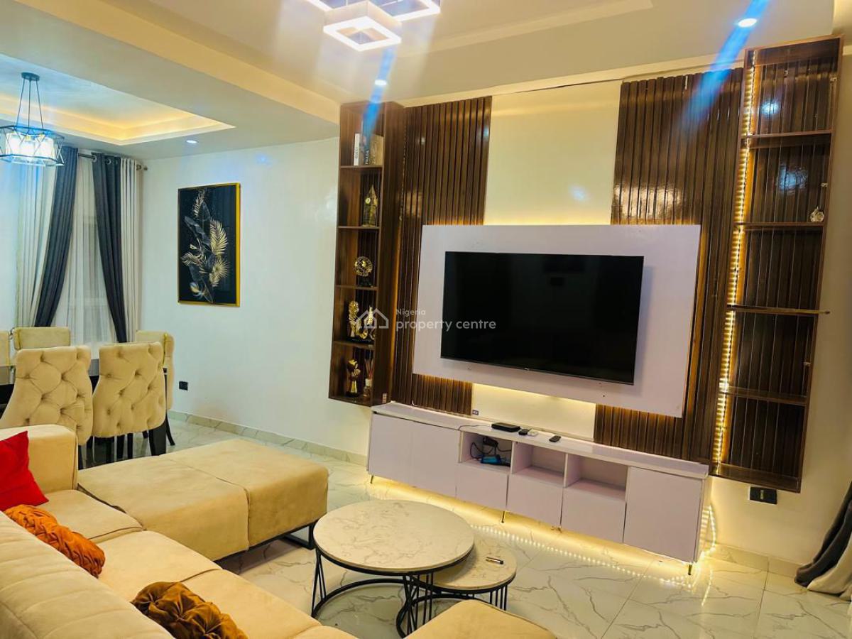Luxury Fully Furnished, Serviced 3-bedroom Terrace Duplex, Harris Drive, Vgc Extension, Lekki, Lagos, Terraced Duplex for Rent
