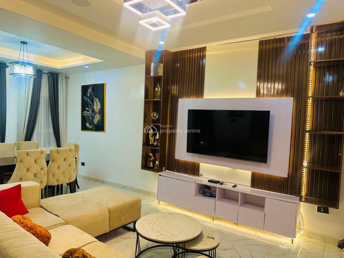 Luxury Fully Furnished, Serviced 3-bedroom Terrace Duplex, Harris Drive, Vgc Extension, Lekki, Lagos, Terraced Duplex for Rent