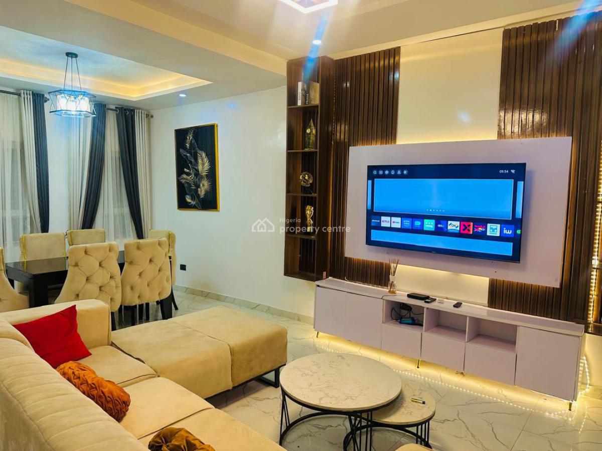 Luxury Fully Furnished, Serviced 3-bedroom Terrace Duplex, Harris Drive, Vgc Extension, Lekki, Lagos, Terraced Duplex for Rent