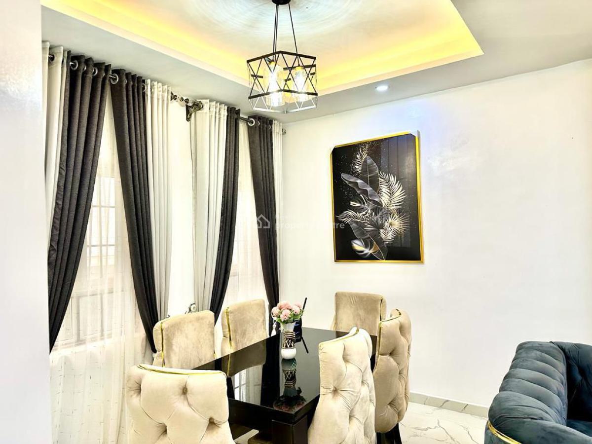 Luxury Fully Furnished, Serviced 3-bedroom Terrace Duplex, Harris Drive, Vgc Extension, Lekki, Lagos, Terraced Duplex for Rent