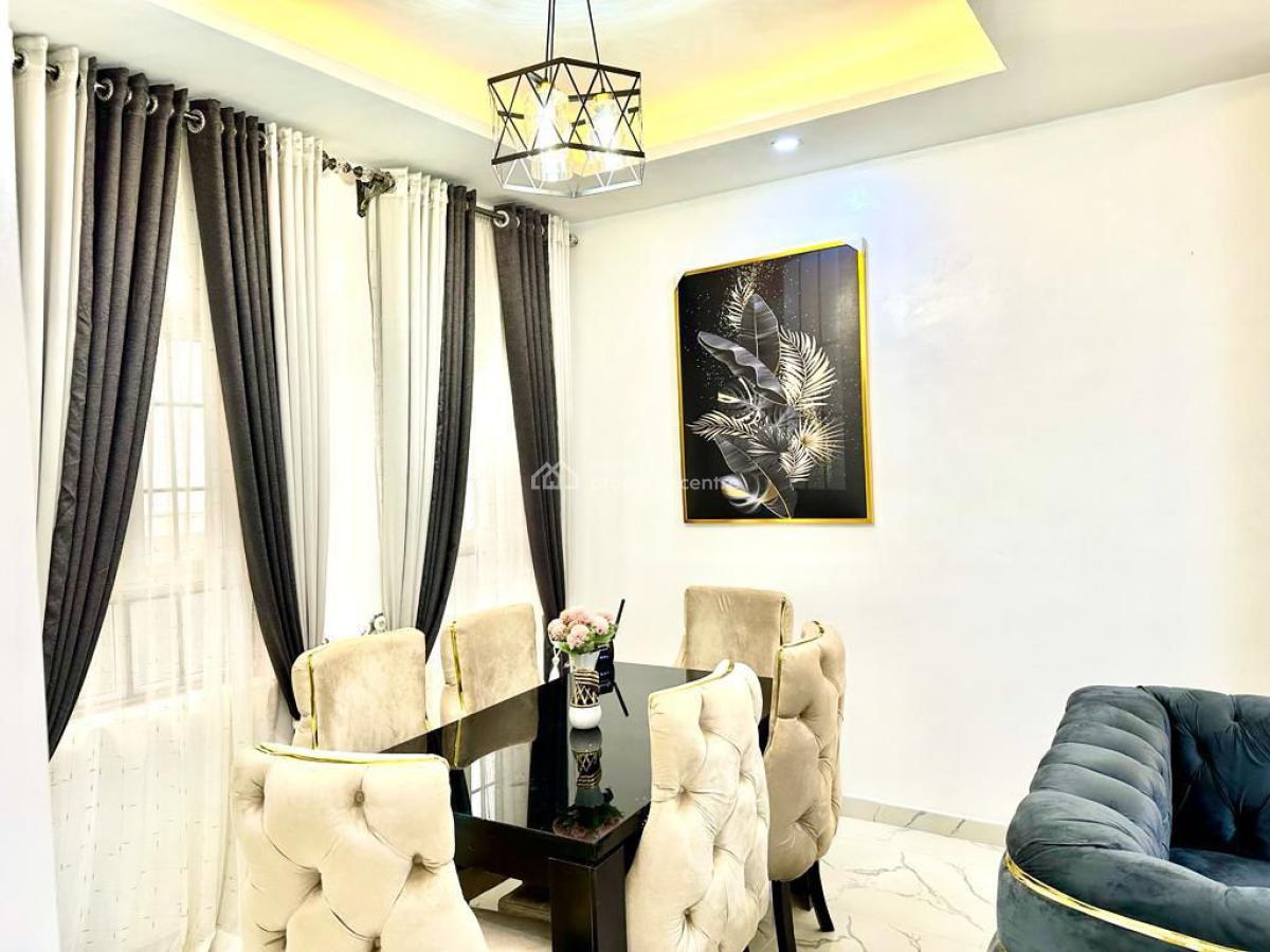 Luxury Fully Furnished, Serviced 3-bedroom Terrace Duplex, Harris Drive, Vgc Extension, Lekki, Lagos, Terraced Duplex for Rent