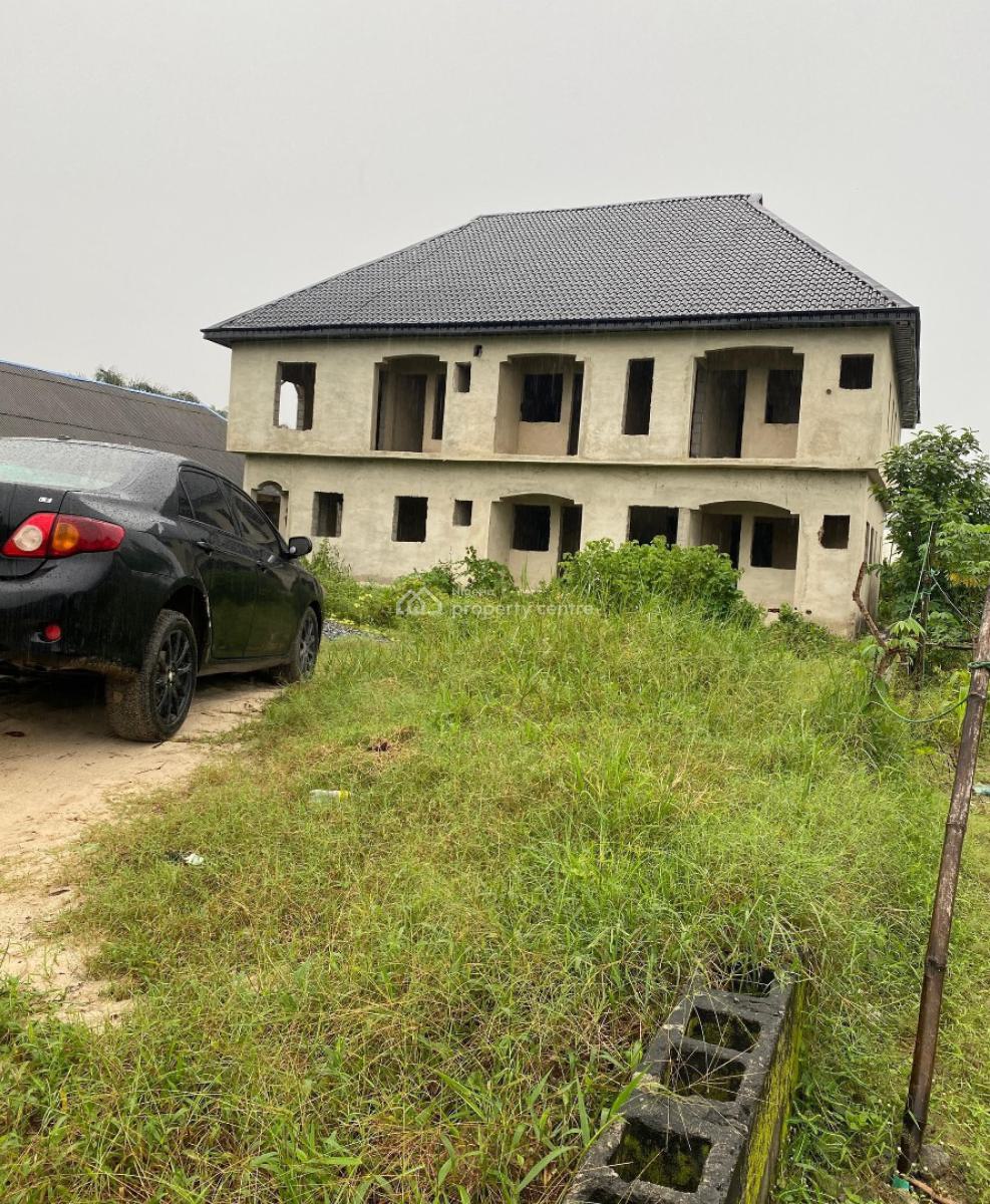Carcass 4 Bedroom Duplex in Ibeju Lekki, Ibeju Lekki, Lagos, Detached Duplex for Sale