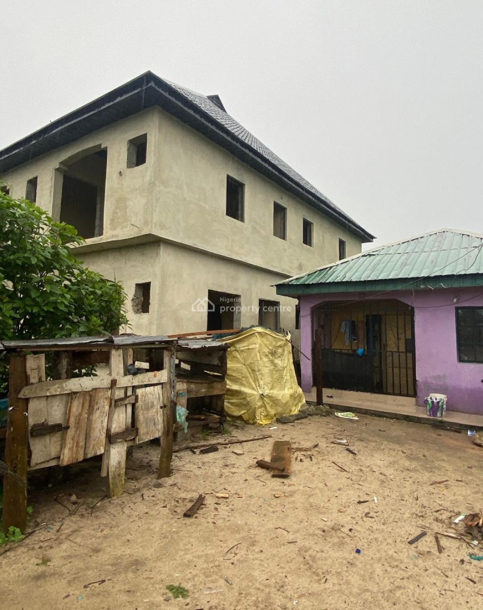 Carcass 4 Bedroom Duplex in Ibeju Lekki, Ibeju Lekki, Lagos, Detached Duplex for Sale