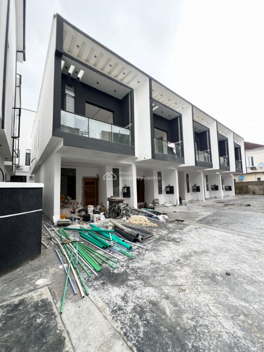 Lovely 4 Bedroom Terraced Detached in a Serene Environment, Chevron Toll Gate, Lekki, Lagos, Terraced Duplex for Sale