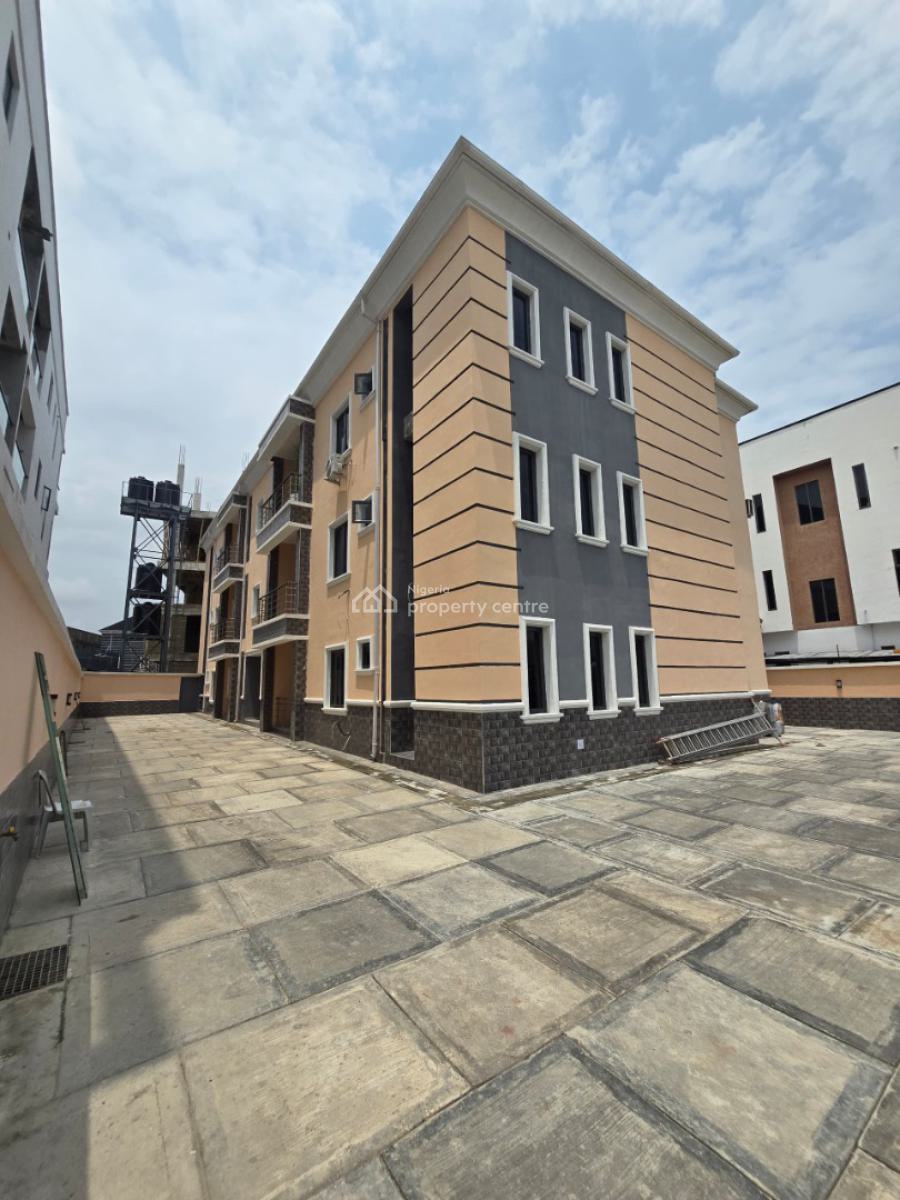 Newly Built Self Serviced 3 Bedroom Flat with a Room Bq, Lekki Phase 1, Lekki, Lagos, Flat / Apartment for Rent