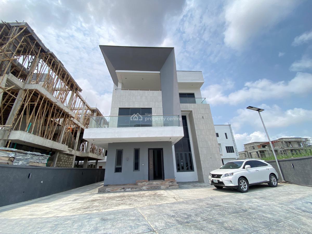 Luxury 5-bedroom Detached Duplex with Pool, Cinema, Elevator & Bq, Hampton Bay Estate, Ikate, Lekki, Lagos, Detached Duplex for Sale