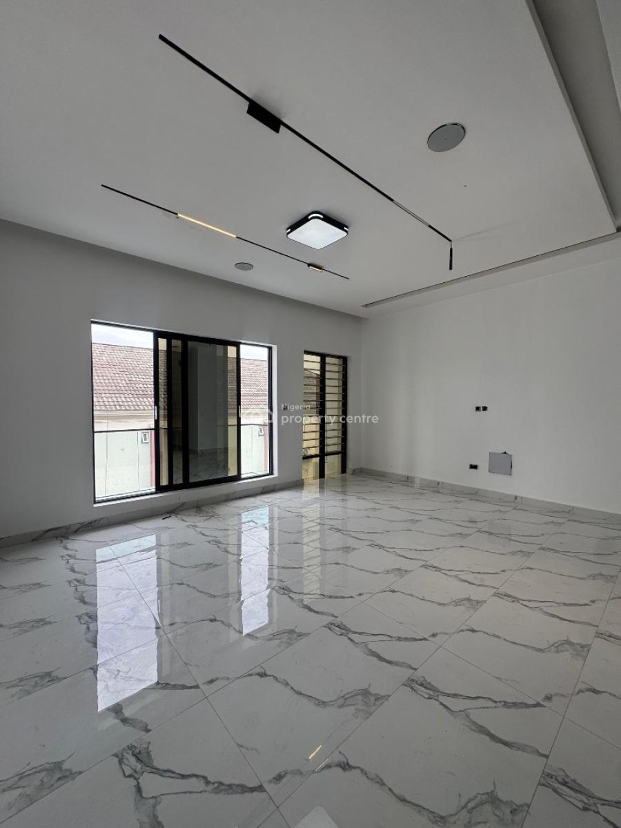 Contemporary 4 Bedroom Terrace Duplex with Bq in a Appreciating Axis, Osapa, Lekki, Lagos, Terraced Duplex for Sale