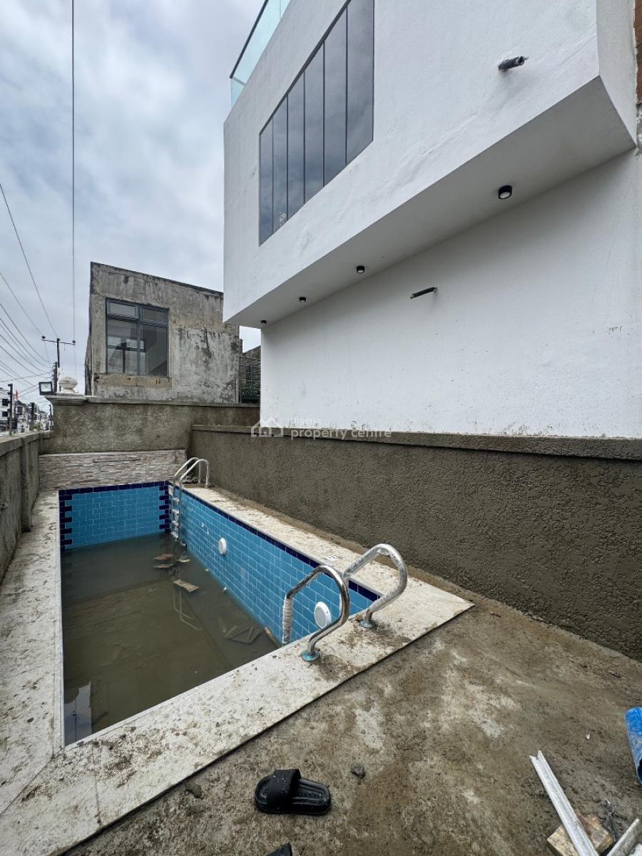Contemporary 4 Bedroom Terrace Duplex with Bq in a Appreciating Axis, Osapa, Lekki, Lagos, Terraced Duplex for Sale