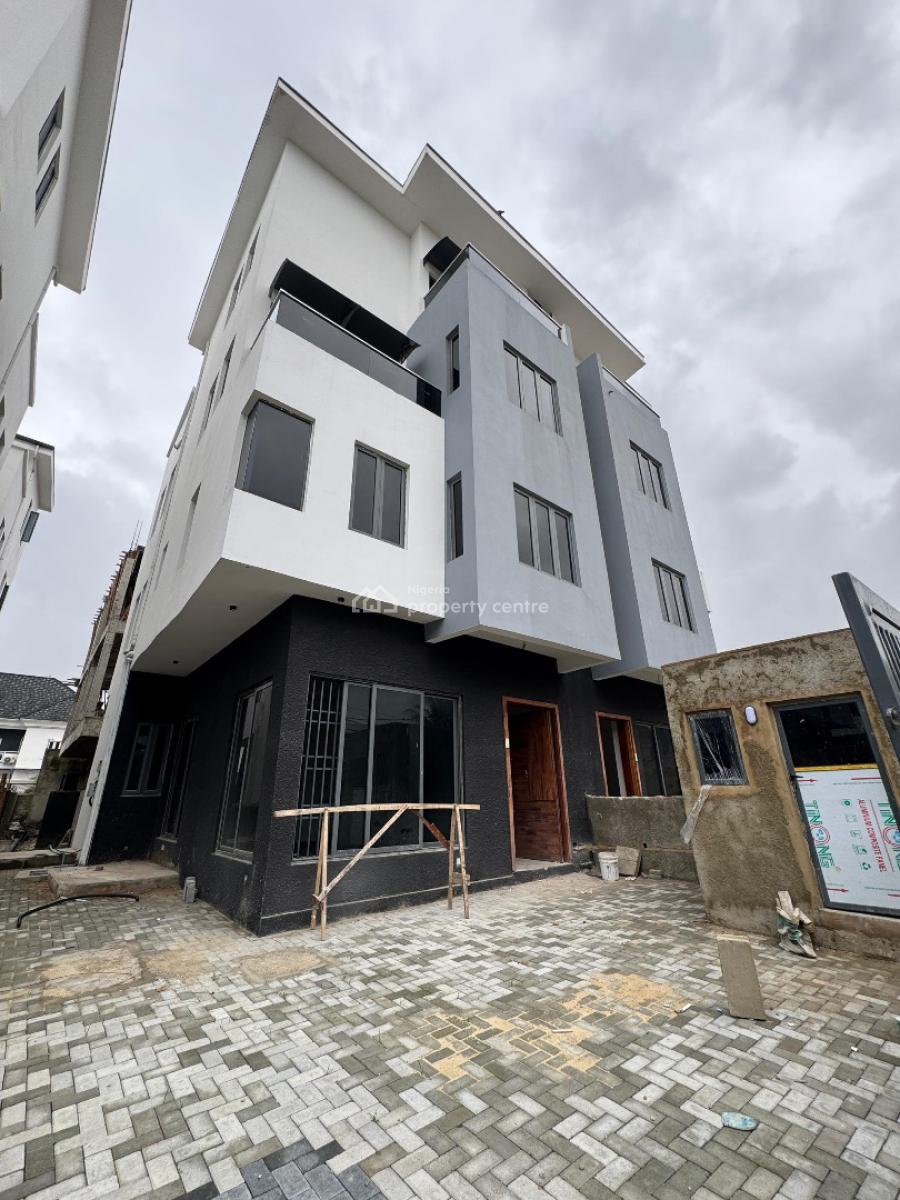 Contemporary 5 Bedroom Semi-detached Duplex with Bq, Ikate Elegushi, Lekki, Lagos, Semi-detached Duplex for Sale