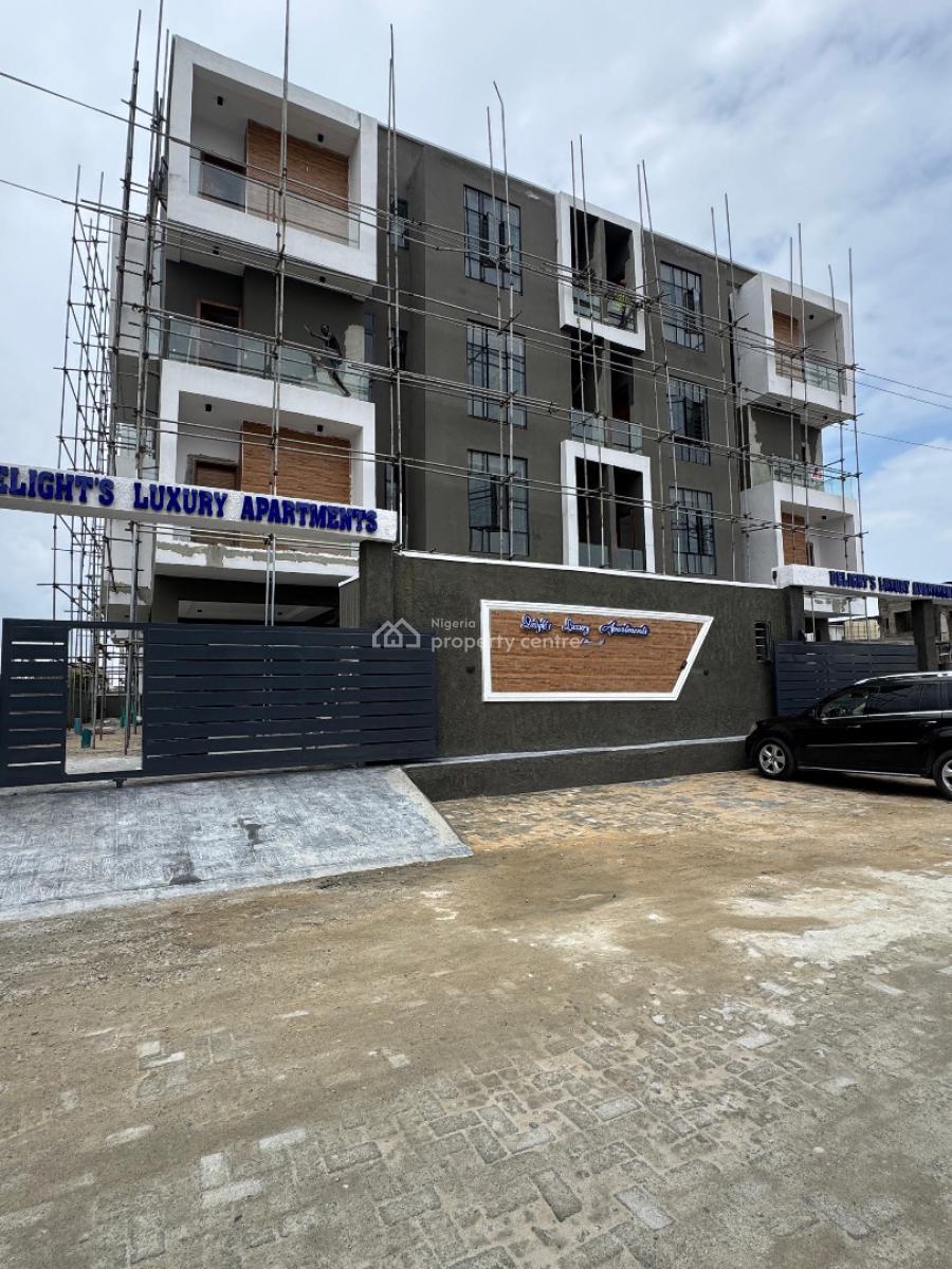 Spacious 2 Bedroom Apartments in a Fast Appreciating and Secured Locat, Ikota, Lekki, Lagos, Flat / Apartment for Sale