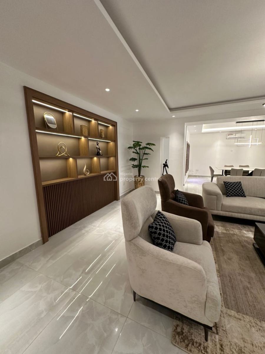 Luxury 3 Bedroom Fully Serviced & Furnished Apartment,elevator,storage, Serene and Well Secured Neighborhood, Wuse 2, Abuja, Flat / Apartment for Rent