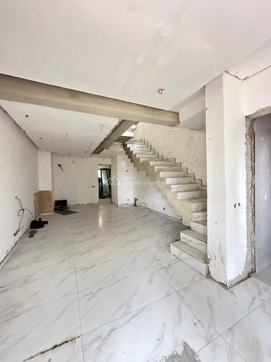Newly Built 4 Bedroom Terrace with Rooftop, Pool, Gym, Elevator, Banana Island, Ikoyi, Lagos, Terraced Duplex for Sale