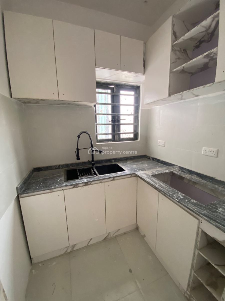 New Luxury Serviced 1 Bedroom Penthouse Flat with Inveter & 24hrs Ligh, Lekki Palm City, Ajah, Lagos, Mini Flat (room and Parlour) for Rent