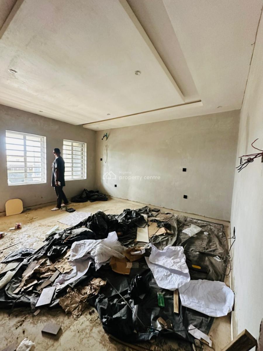 Newly Built 4 Bedroom Terrace Duplex with a Bq in a Prime location, 10 Minutes Drive to The Airport, Dopemu, Agege, Lagos, Terraced Duplex for Sale