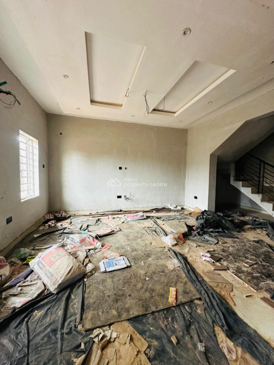 Newly Built 4 Bedroom Terrace Duplex with a Bq in a Prime location, 10 Minutes Drive to The Airport, Dopemu, Agege, Lagos, Terraced Duplex for Sale