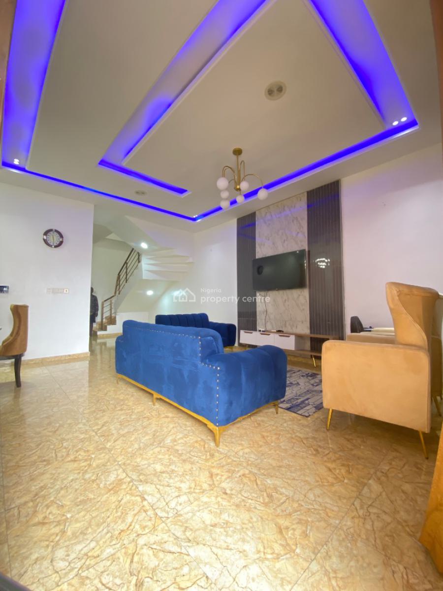 Luxury 4 Bedroom Semi Detached House with Bq, Orchid Road, Lekki Expressway, Lekki, Lagos, House for Rent
