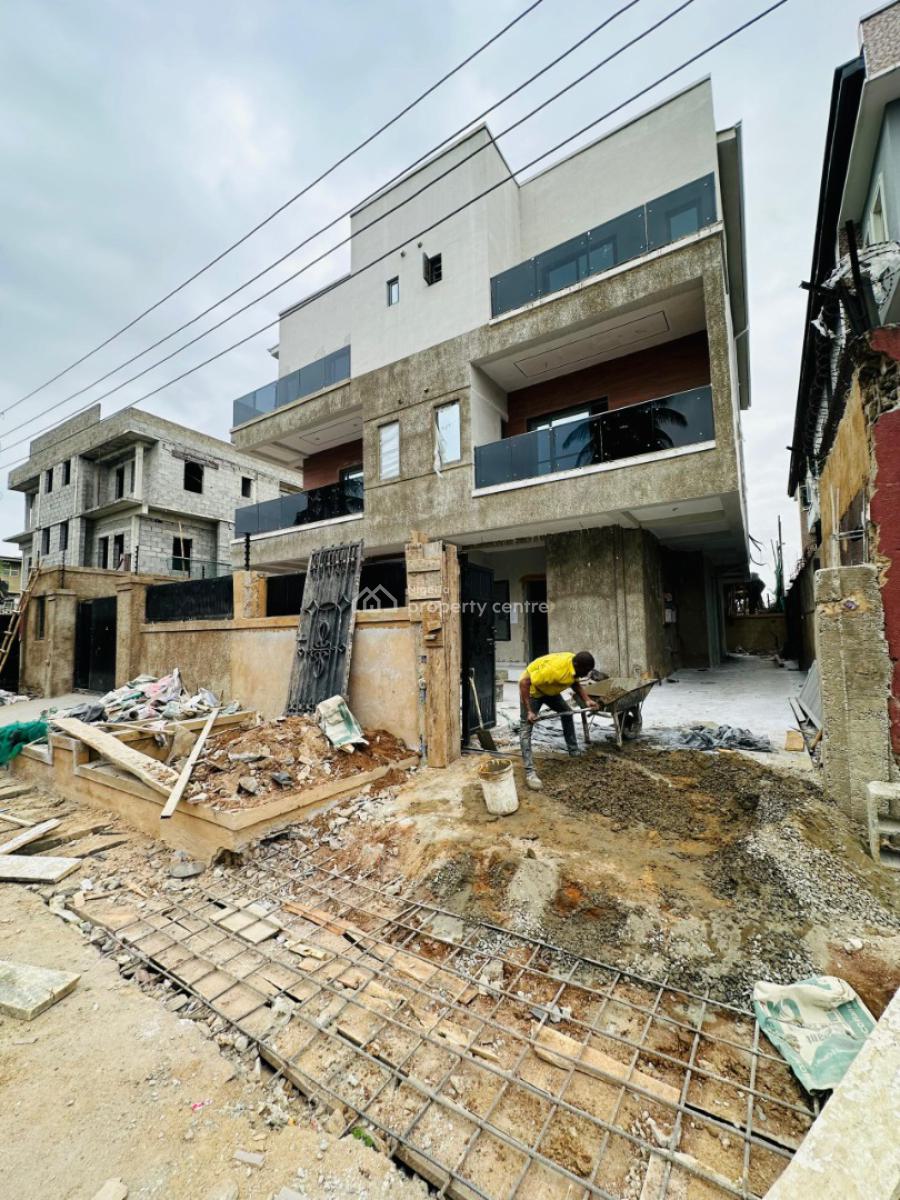 Smartly Built 4-bedroom Semi-detached Duplex + 1-room Bq, Experience Modern Comfort in a Prime Location, Gra, Ogudu, Lagos, Semi-detached Duplex for Sale