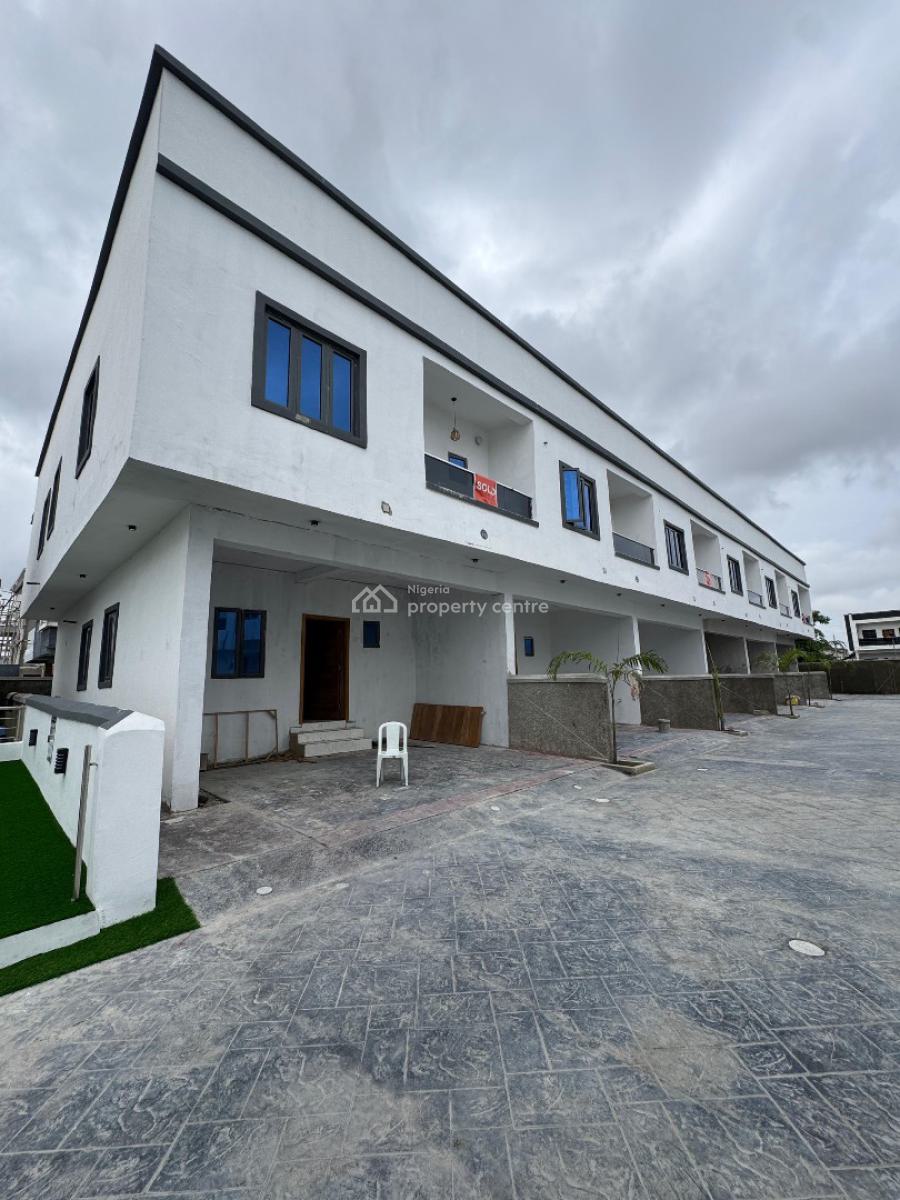 Classy 4 Bedroom Semi-detached Duplex with a Bq, Ajah, Lagos, Semi-detached Duplex for Sale