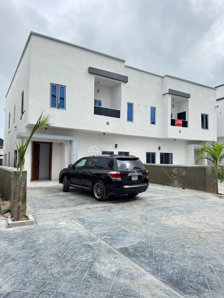 Classy 4 Bedroom Semi-detached Duplex with a Bq, Ajah, Lagos, Semi-detached Duplex for Sale