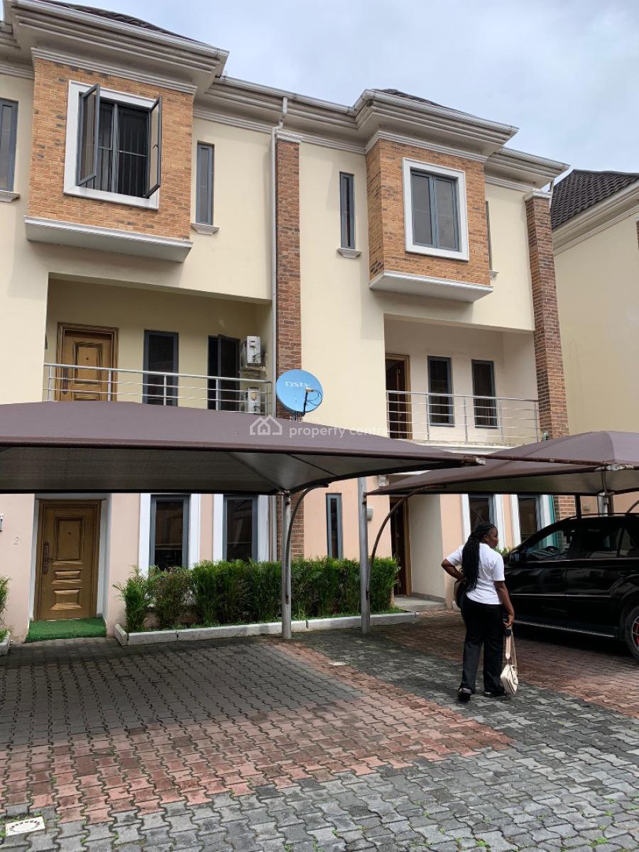 Luxury 4bedroom, Chevron, Lekki, Lagos, Terraced Duplex for Rent