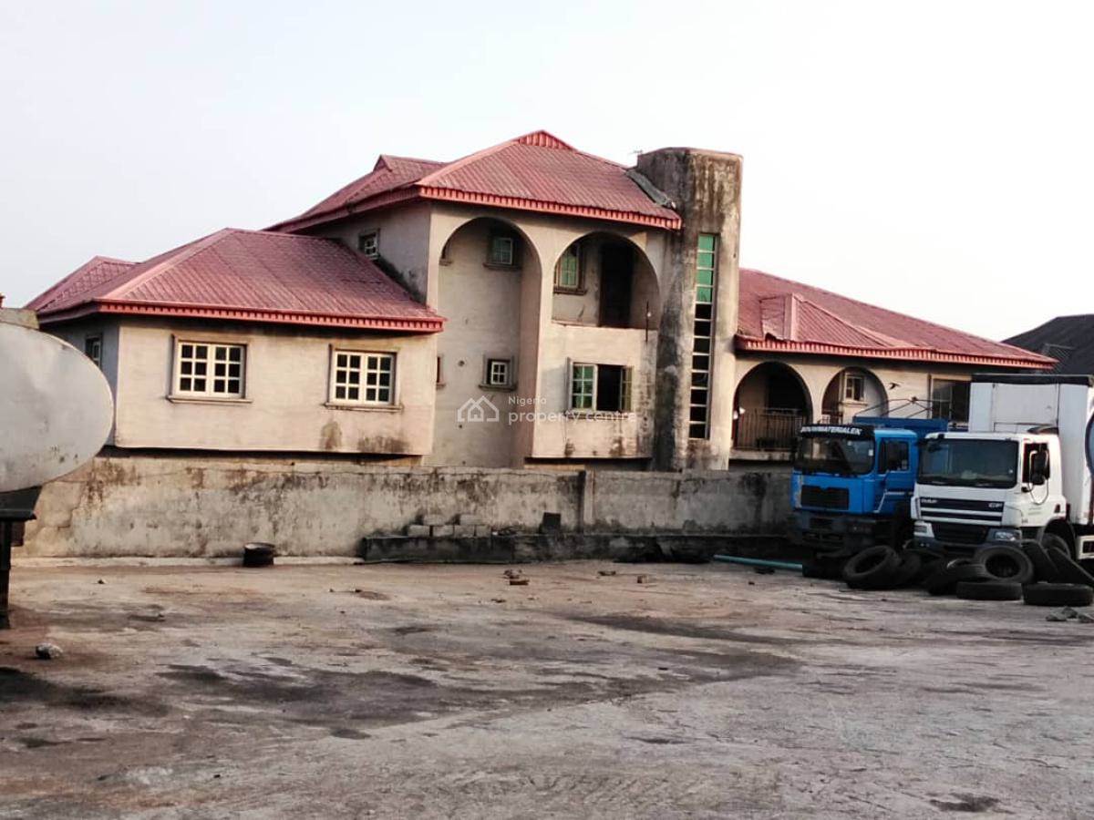 a Story Building Blocks of Flats with Pent House Full Plot of Land, Ibafo, Ogun, Block of Flats for Sale