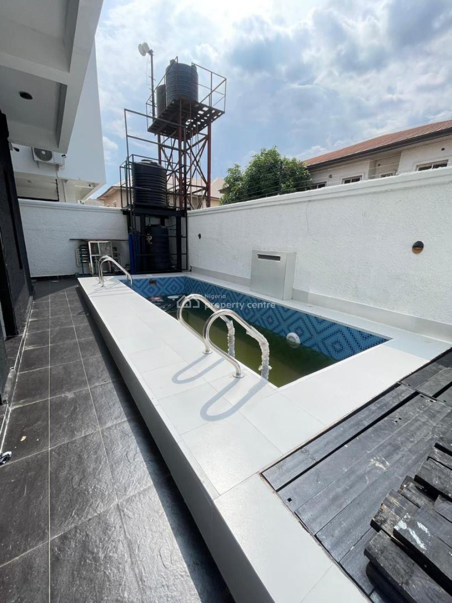 Hottest 4 Bedroom Fully Automated Detached Smart Duplex with Pool, Lekki Phase 1, Lekki, Lagos, Detached Duplex for Sale