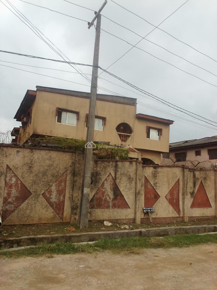 8bedroom Duplex with 2rooms Bq on a Plot in a Gated Mini Estate, in a Gated Mini Estate, Fagba, Agege, Lagos, Block of Flats for Sale