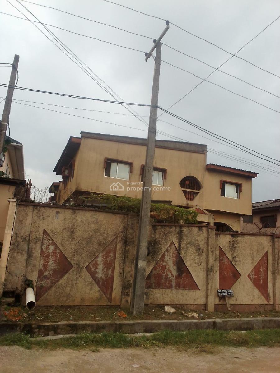 8bedroom Duplex with 2rooms Bq on a Plot in a Gated Mini Estate, in a Gated Mini Estate, Fagba, Agege, Lagos, Block of Flats for Sale